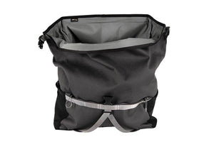 Borough Roll Top Bag Large in Dark Grey